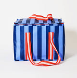Project Ten Pty Ltd - Large Insulated Tote – Blue Stripe
