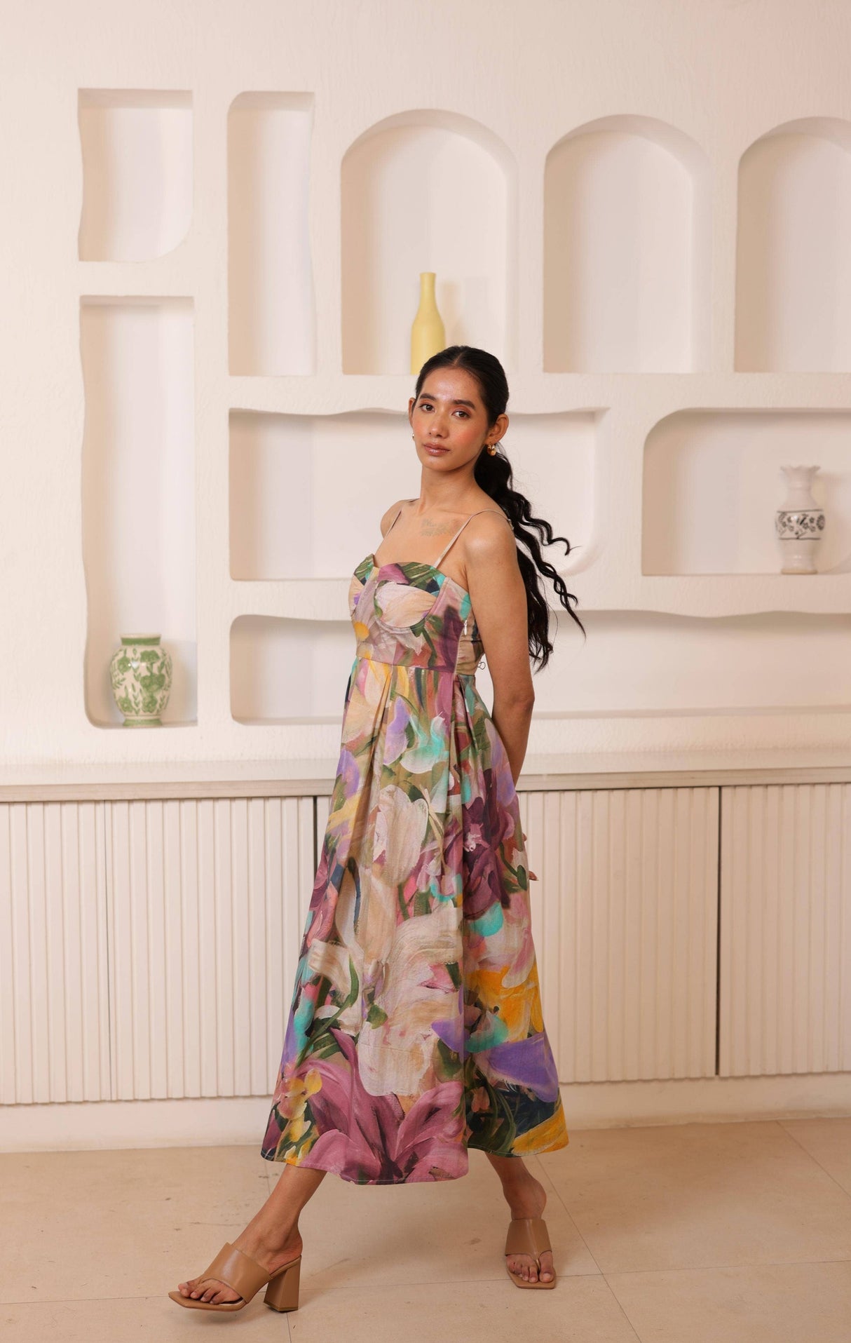 thr3letter - Claire in Nissar Padded Dress