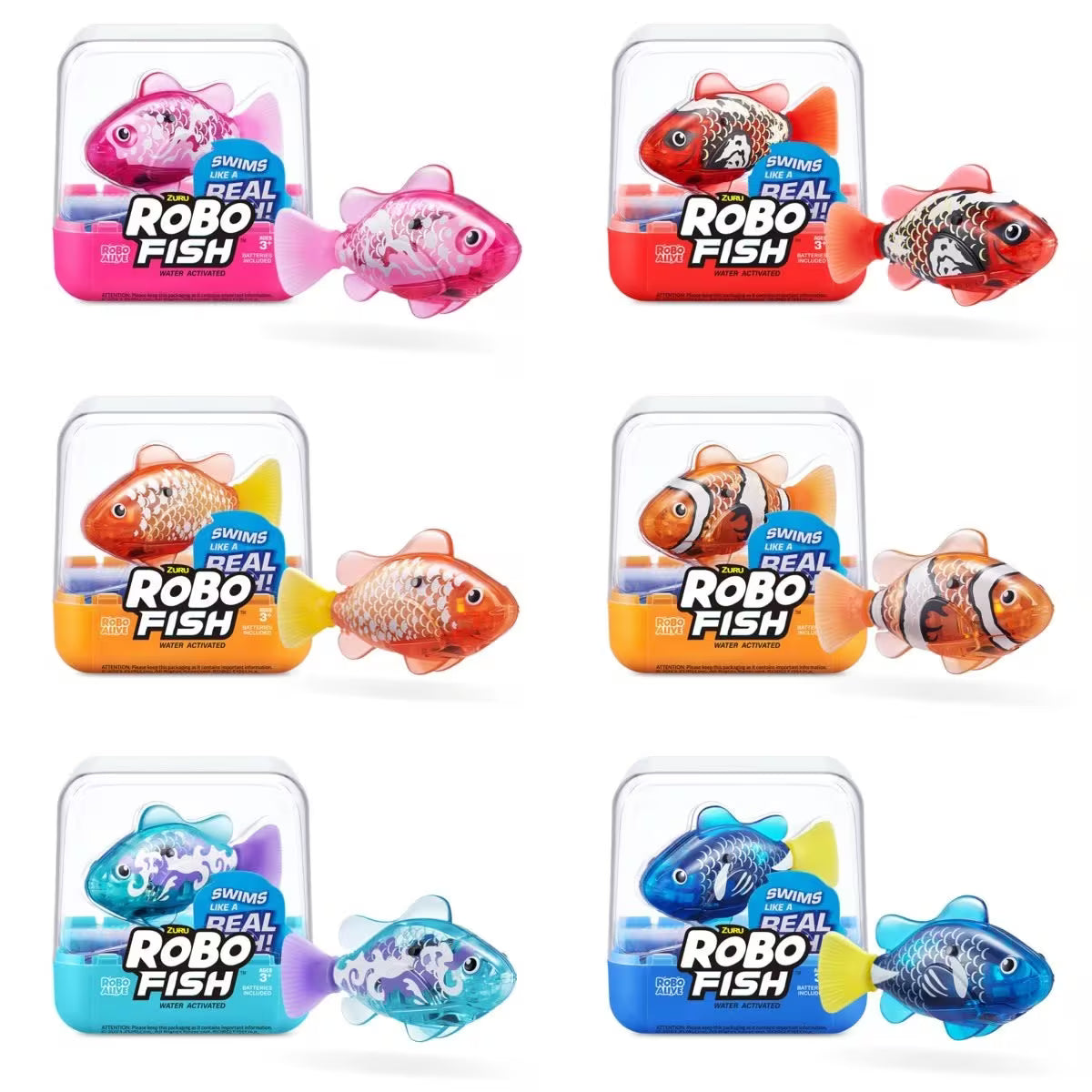 Robo Alive Robo Fish - Series 3 - Assorted