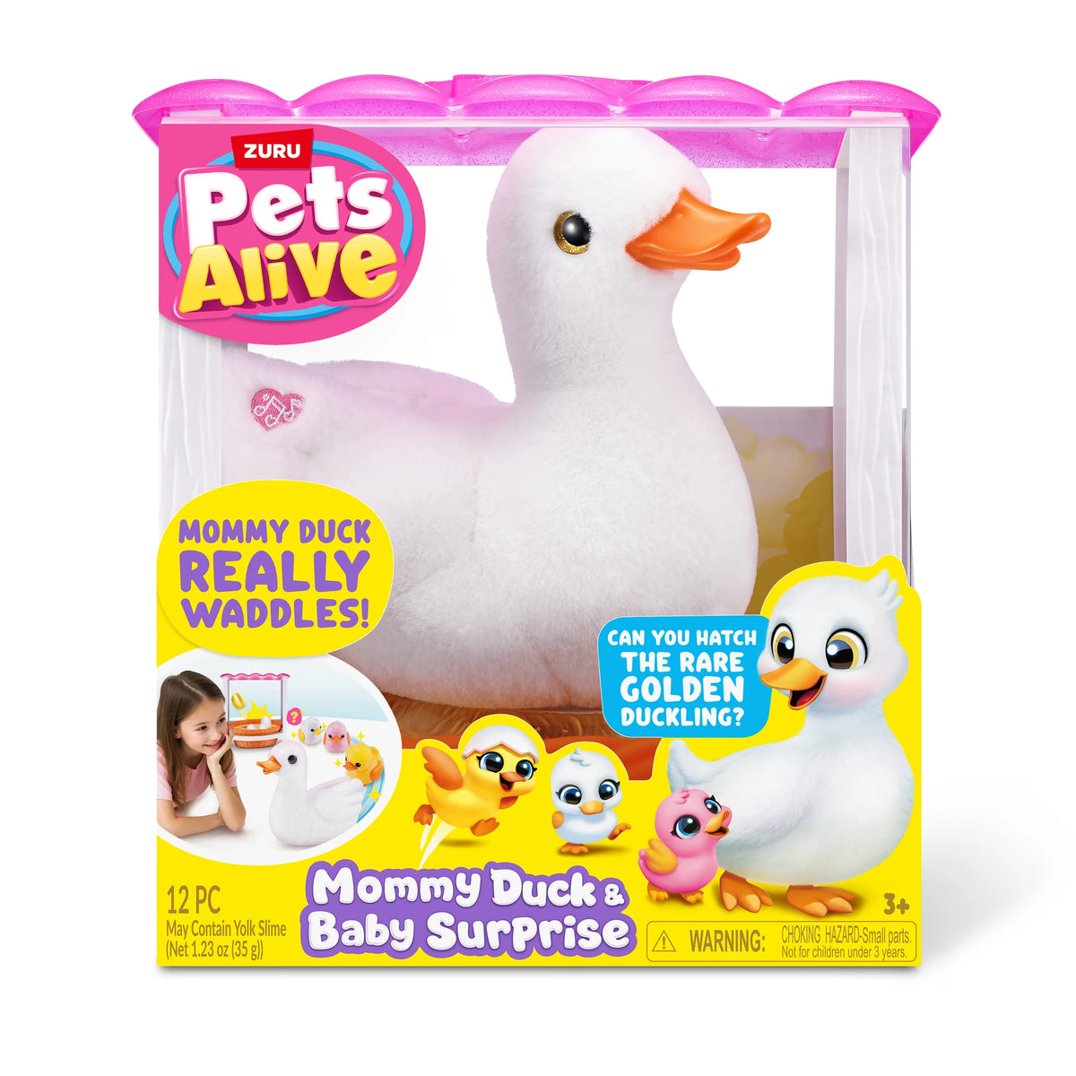 Zuru Pets Alive Mommy Duck & Baby Surprise
