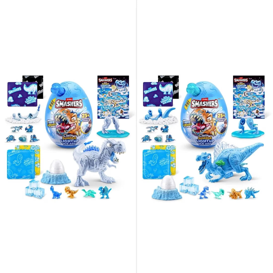 Zuru Smashers Mega Jurrassic Light Up Ice Age Egg - Assorted