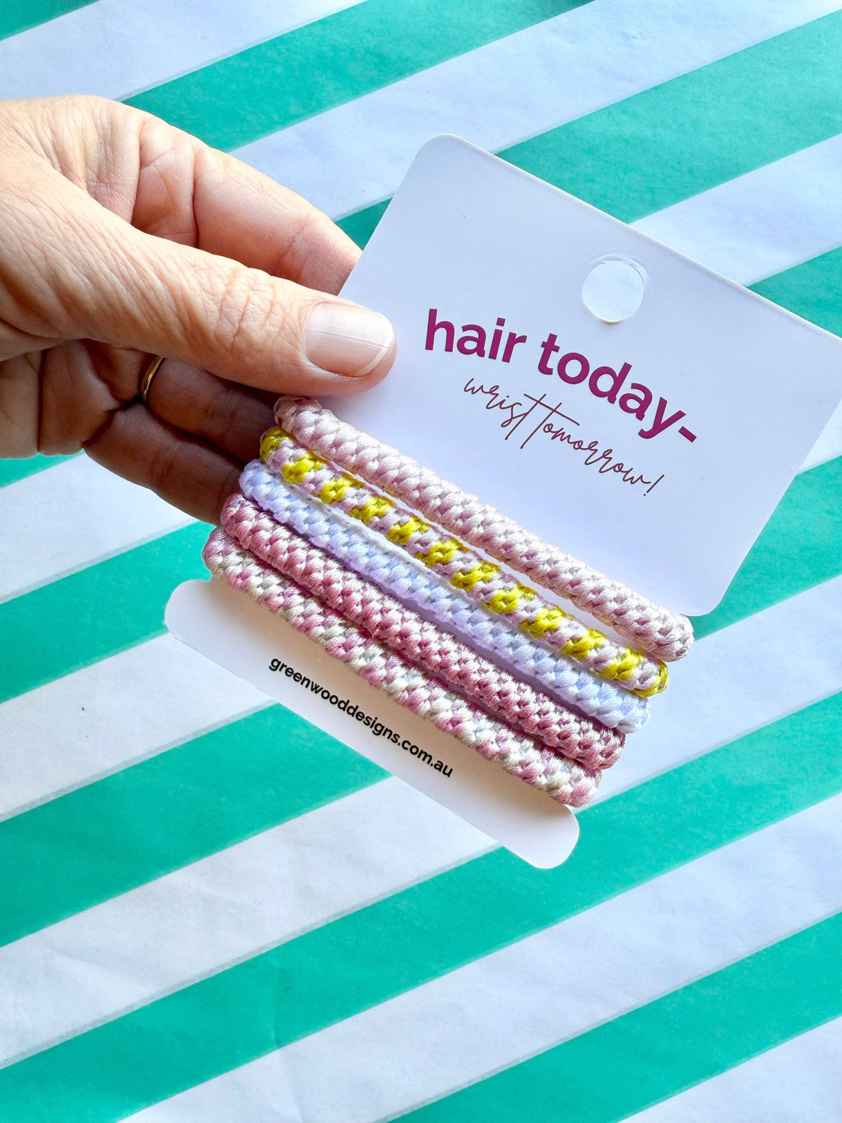 Greenwood Designs - Hair Elastics Pack - Musk