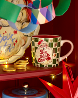 Eleanor Bowmer - Big Nick Energy Checkerboard Mug