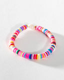 Greenwood Designs - Pearl Pop Heishi Bead Bracelet