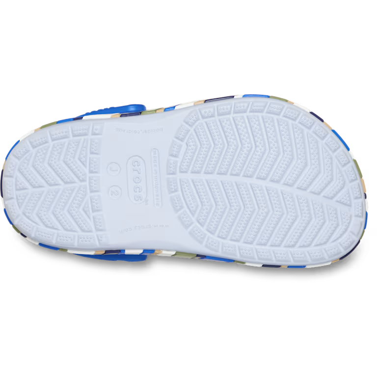 Kids' Crocband Chevron Band Clog