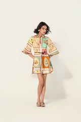 thr3letter - Marianne Belted Tunic Dress