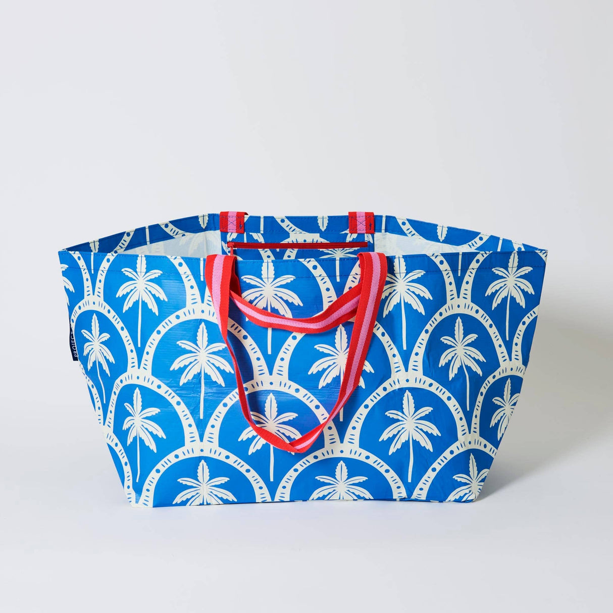 Project Ten Oversized Tote – Blue Palm