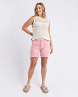 Foxwood Ladies Millie Shorts - Pale Pink