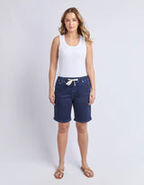 Foxwood Ladies Gabby Bermuda Short - Dark Indigo