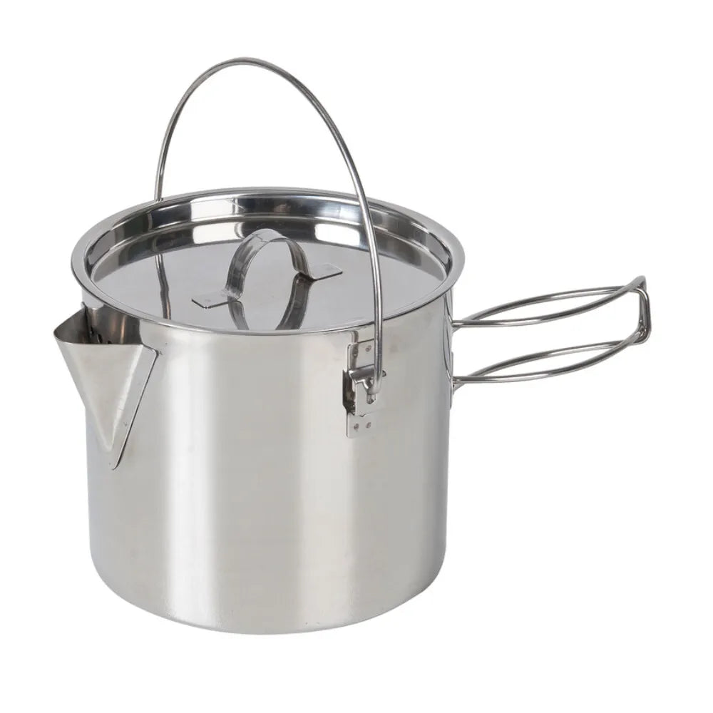 Campfire Stainless Steel Billy Kettle - 750 ML
