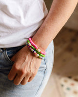 Greenwood Designs - Pearl Pop Heishi Bead Bracelet