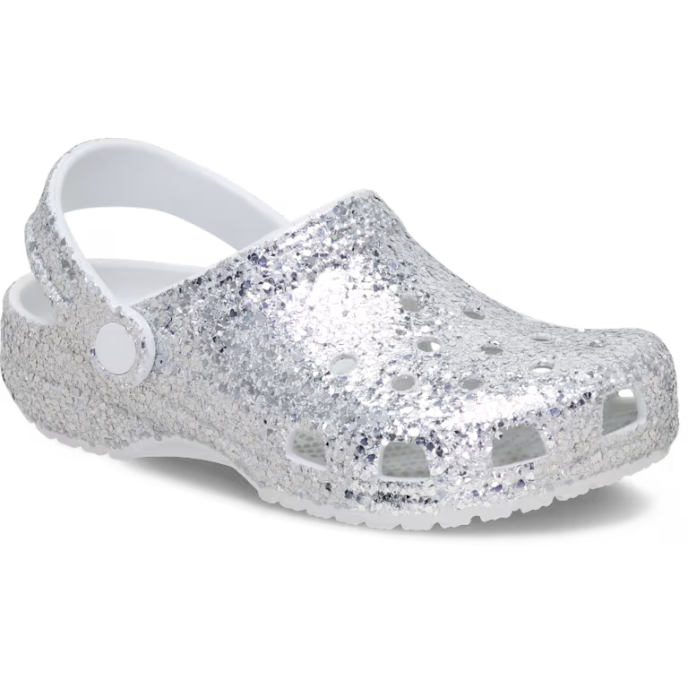 Kids' Crocs Classic Dazzle Glitter Clog