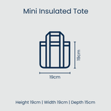 Project Ten Geo Floral Mini Insulated Tote