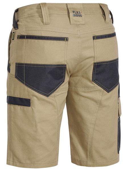 Bisley Mens Flex n Move Cargo Drill Short BSHC1130