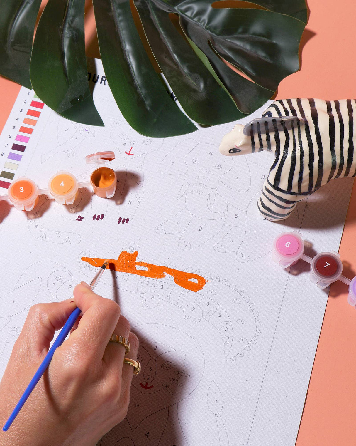 Journey Of Something AU & EU - Kids Paint by Numbers - Little Safari