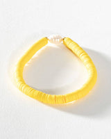 Greenwood Designs - Pearl Pop Heishi Bead Bracelet