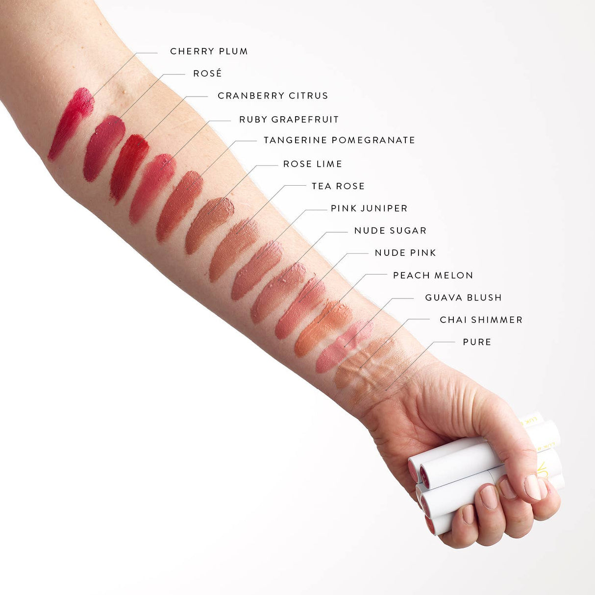 LÜK BEAUTIFOOD Lip Nourish™ Sheer Lipstick - Pure