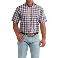 Cinch Mens Check Shirt MTW1111521