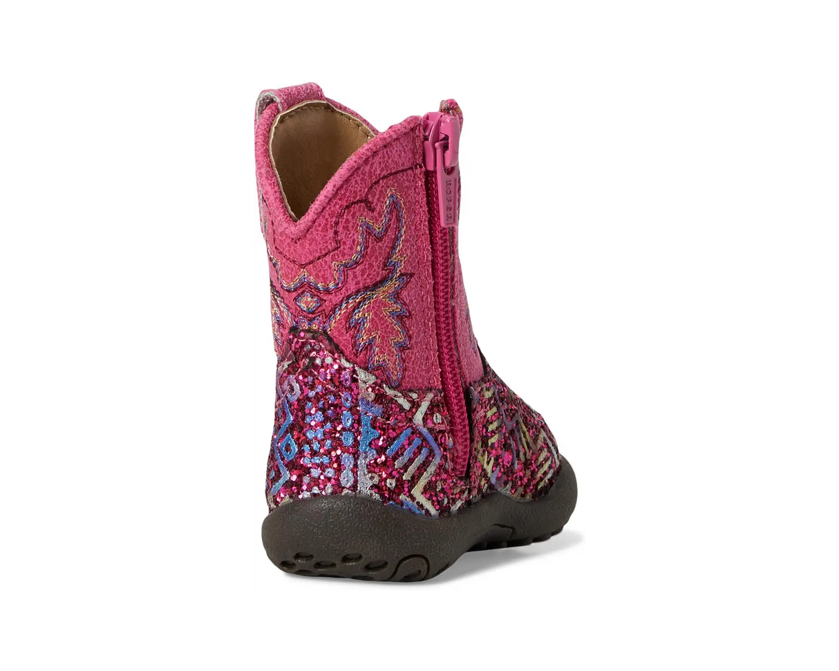 Roper Infants Cowbabies Glitter Aztec