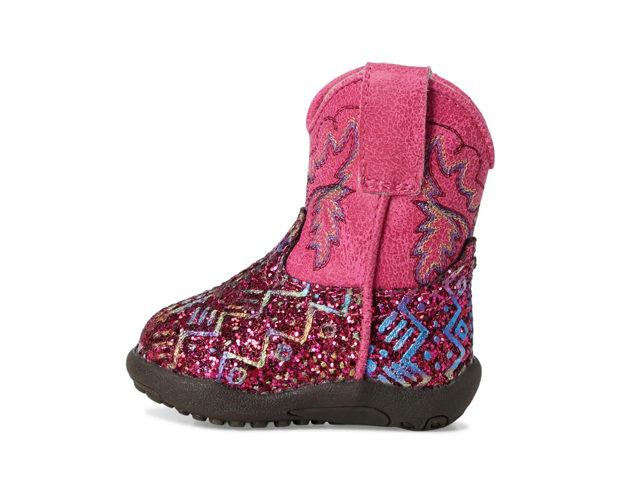 Roper Infants Cowbabies Glitter Aztec