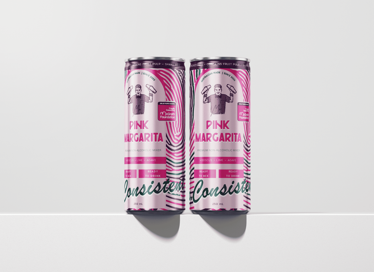 Mr Consistent Pink Margarita - 250 ml 4 Pack Cans