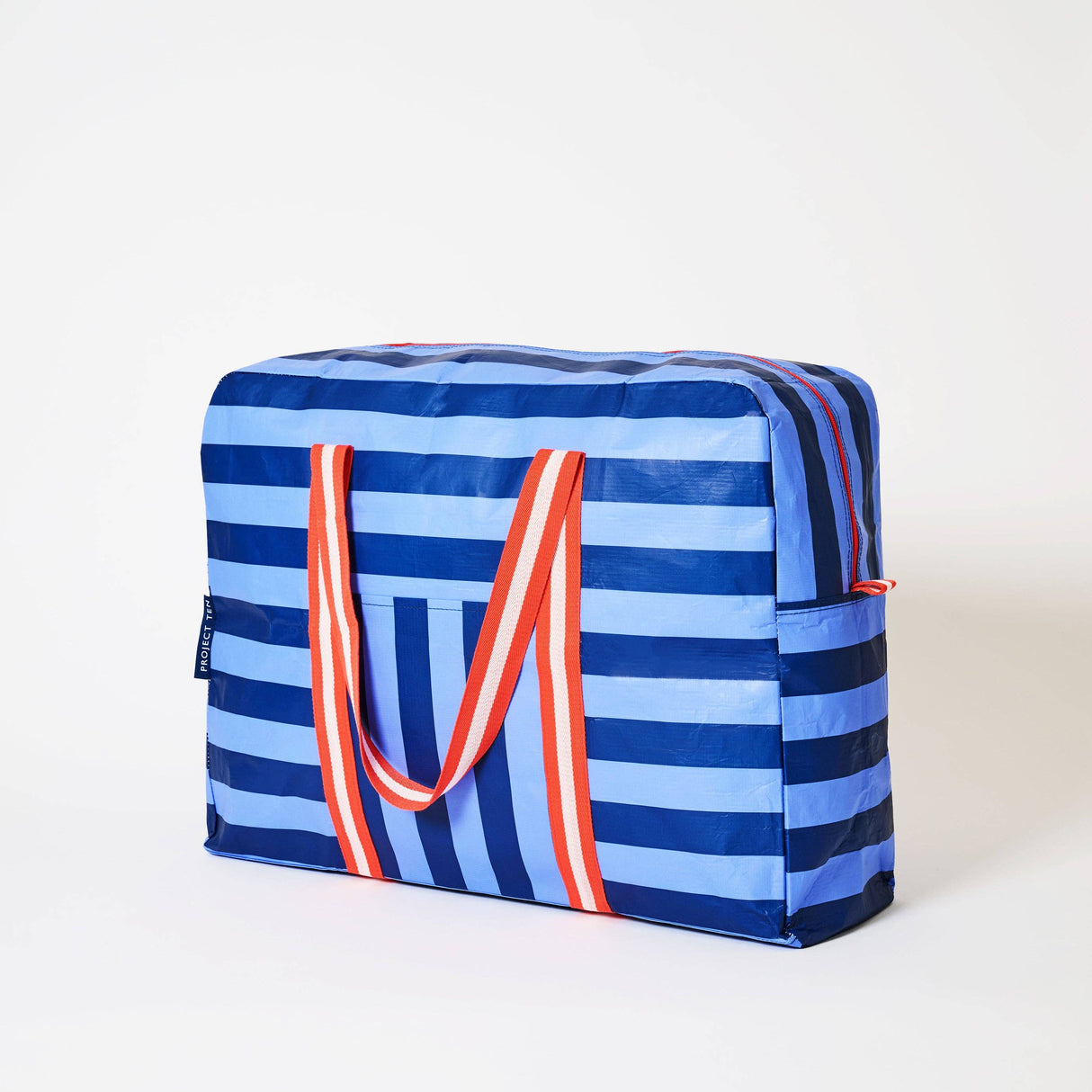 Project Ten Pty Ltd - Overnight Bag – Blue Stripe