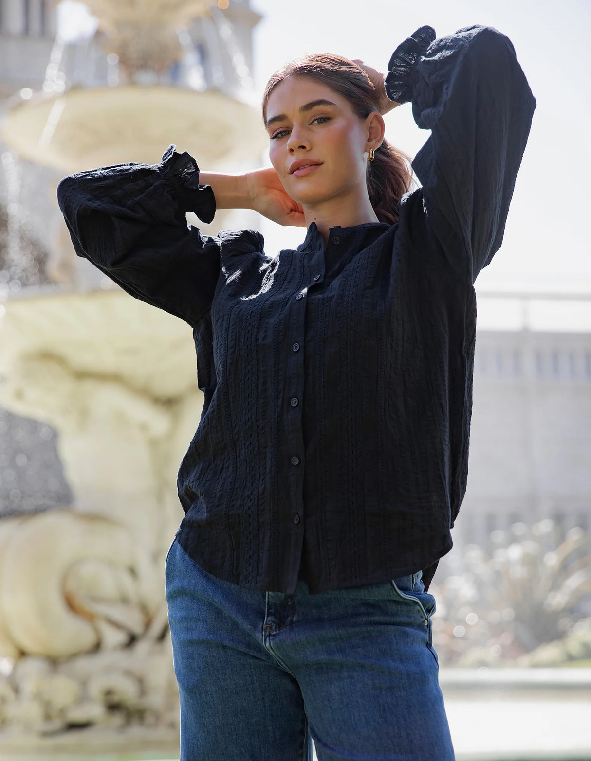 Elm Ladies Fennel Shirt