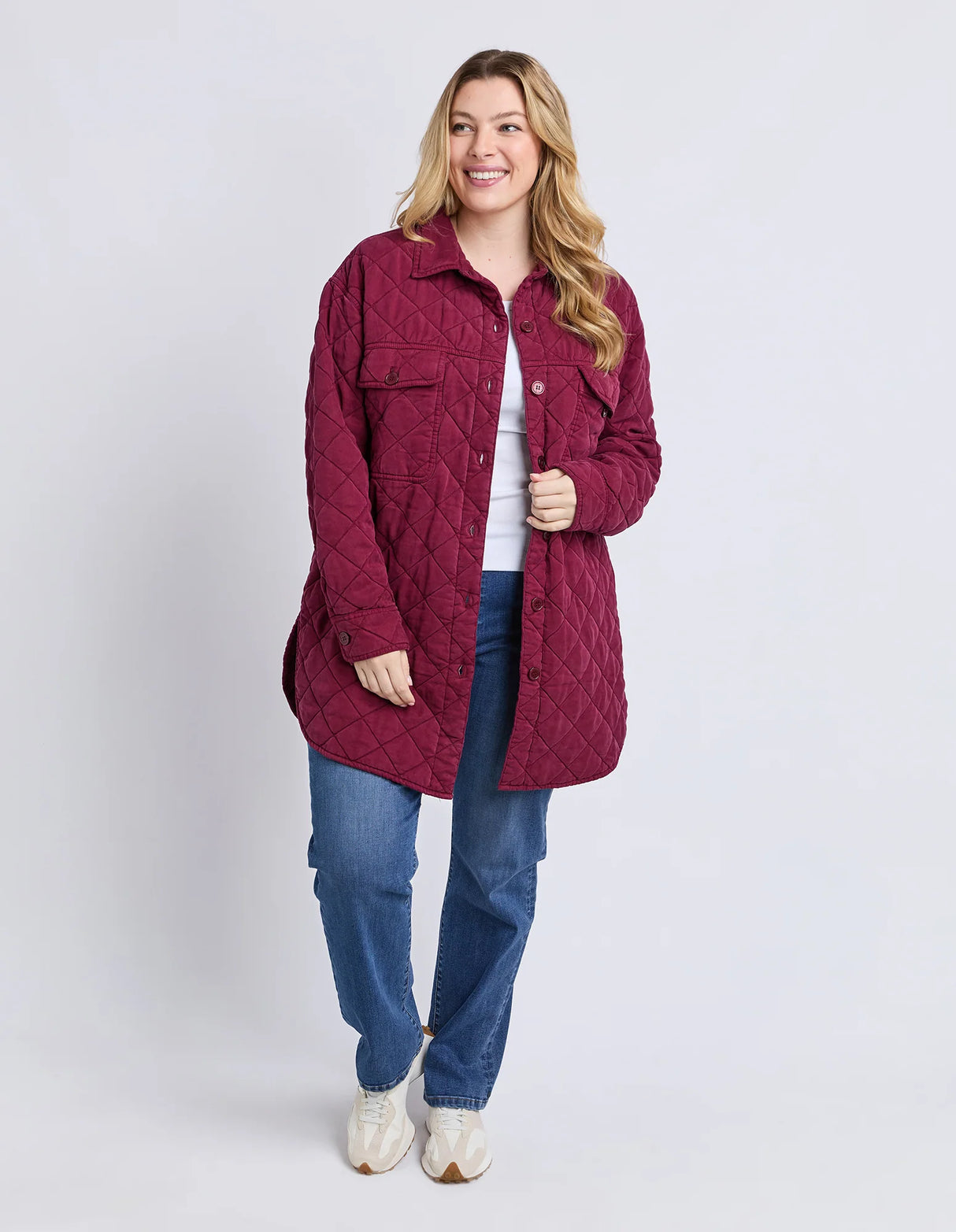 Elm Ladies Katie Quilted Shacket