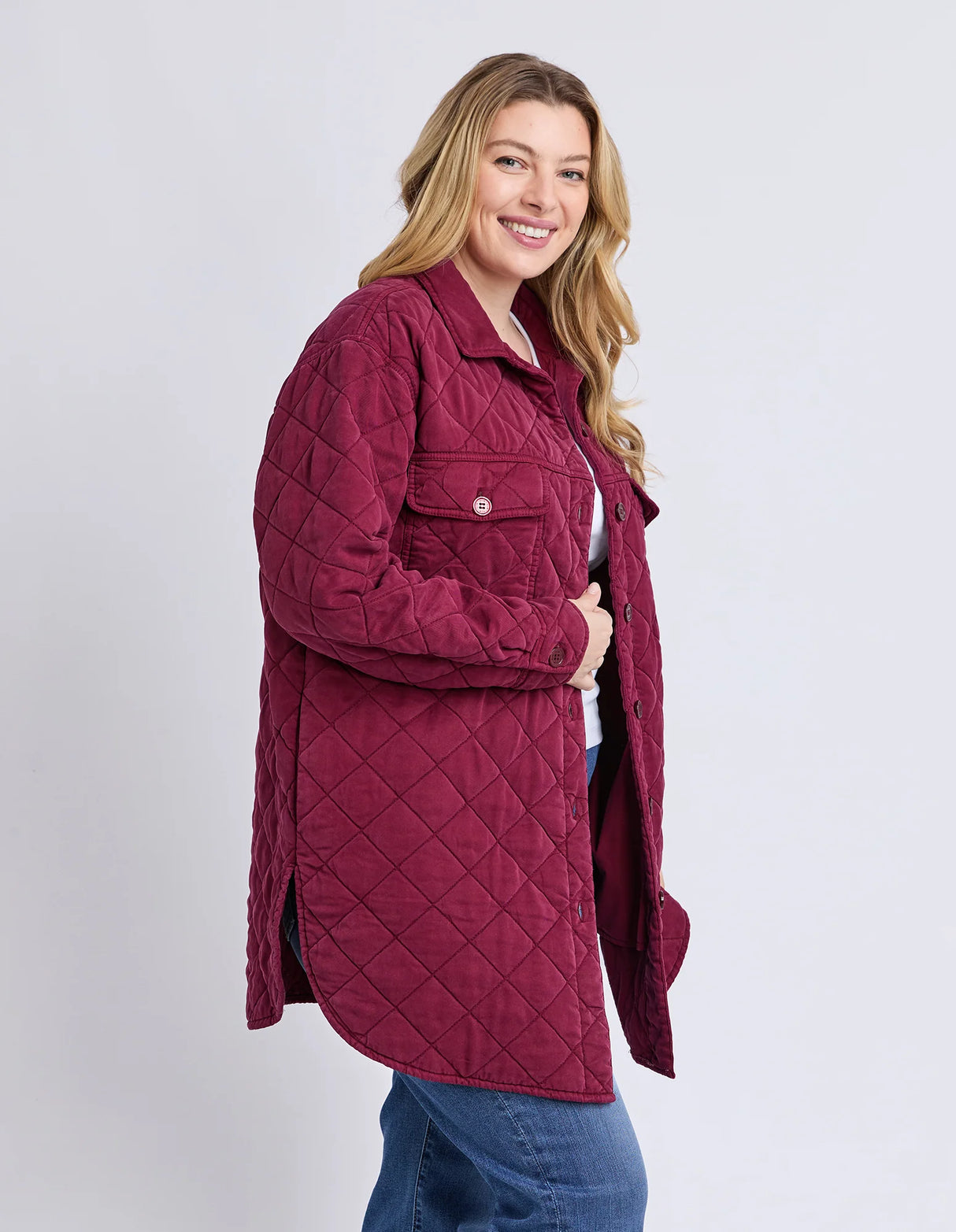 Elm Ladies Katie Quilted Shacket