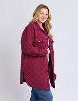 Elm Ladies Katie Quilted Shacket