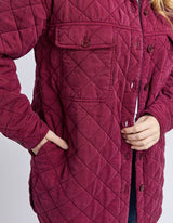 Elm Ladies Katie Quilted Shacket