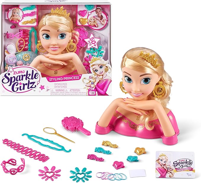 Zuru Sparkle Girlz Styling Princess Head