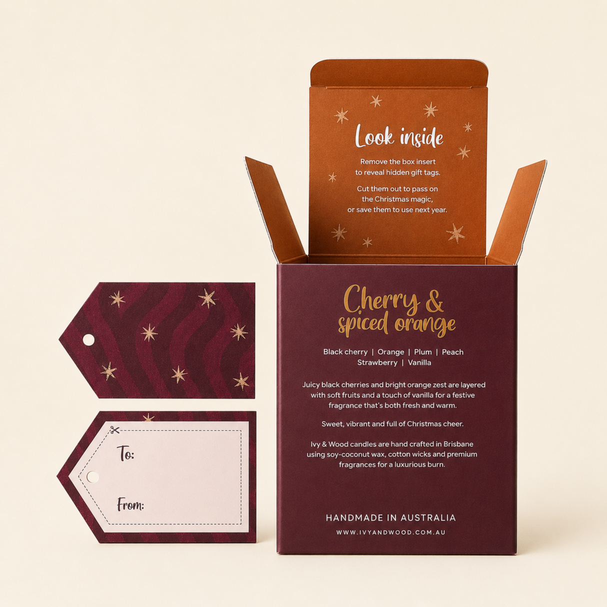 Ivy & Wood - Christmas Candle