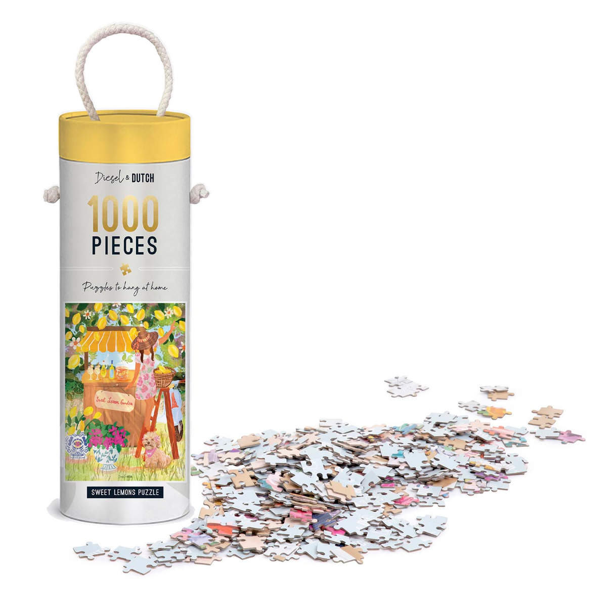 Diesel & Dutch - Sweet Lemons 1000pc Wall Jigsaw Puzzle