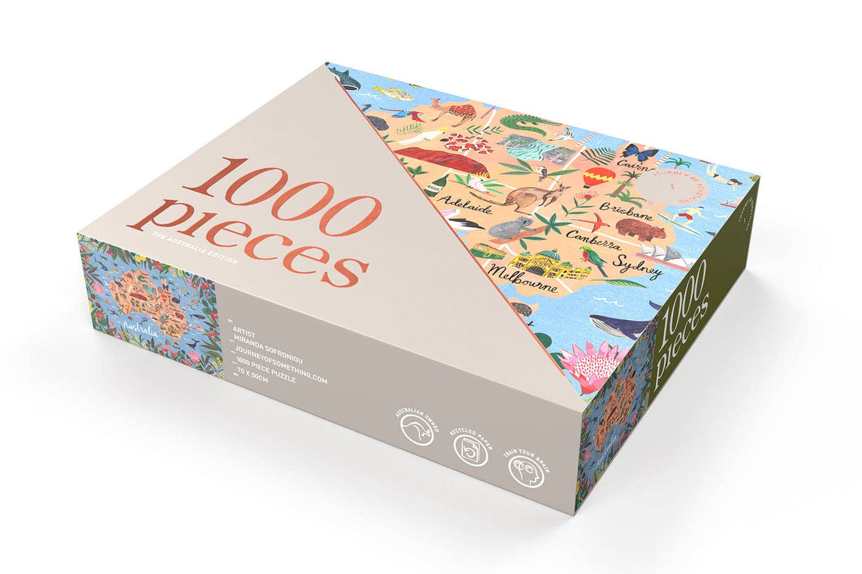 Journey Of Something AU & EU - 1000 Piece Puzzle - Australia Edition