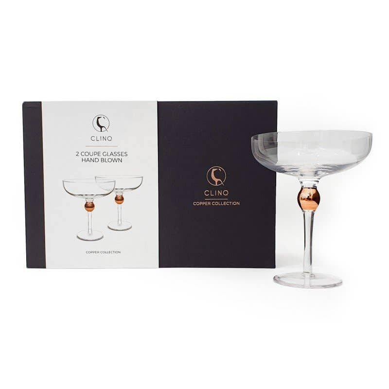 CLINQ - Coupe Cocktail Glass (Set of 2)