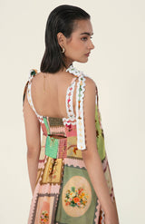 thr3letter - Marianne Framed Maxi Dress