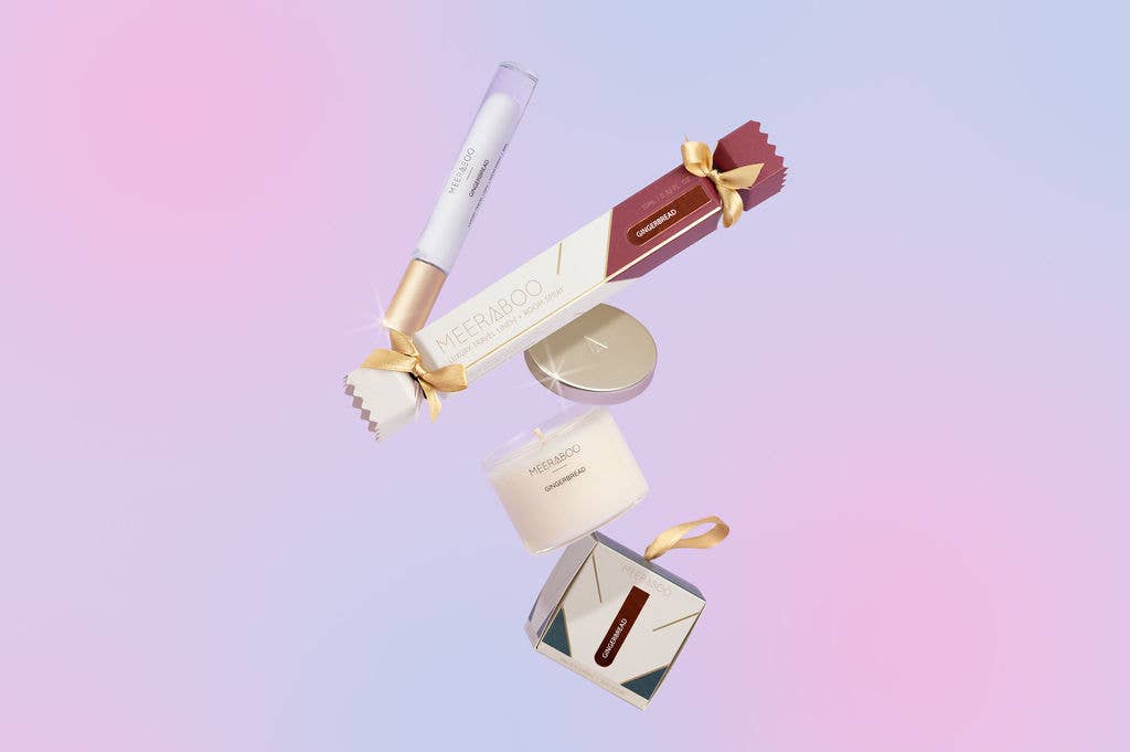 Meeraboo Christmas Bon Bon | Luxury Travel Linen + Room Spray