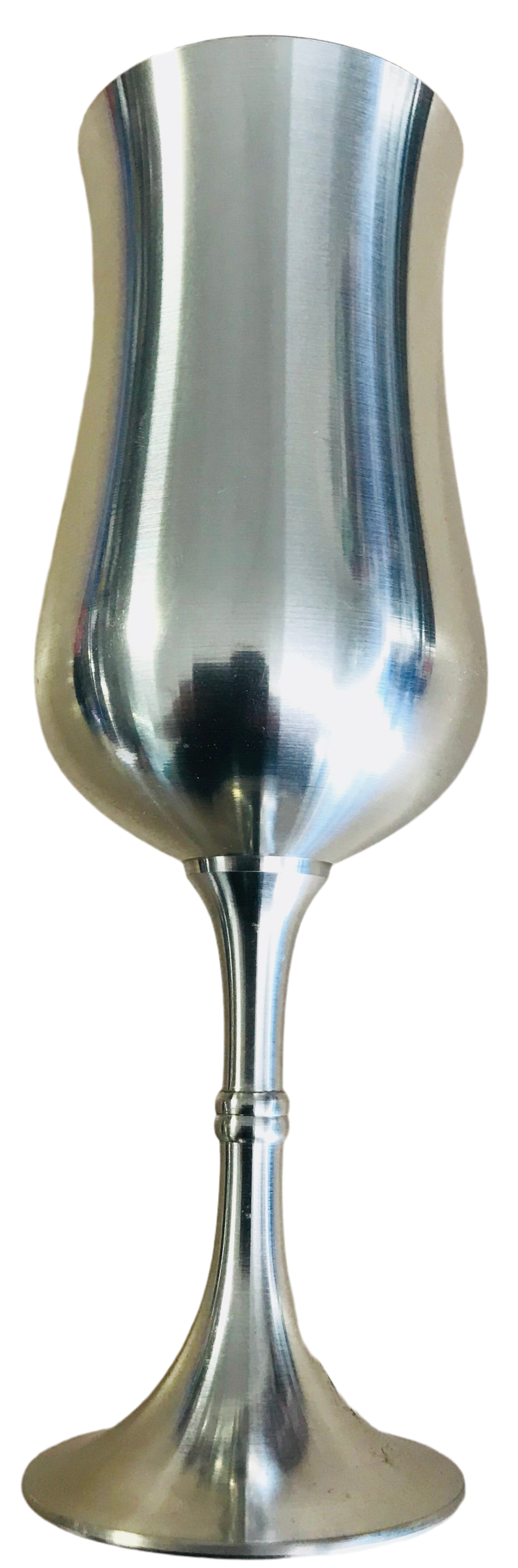 Plain Pewter Goblet