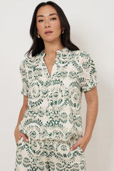 Adorne Ladies Khloe Embroidered Top