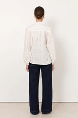 Adorne Juno Trim Detail Long Sleeved Top