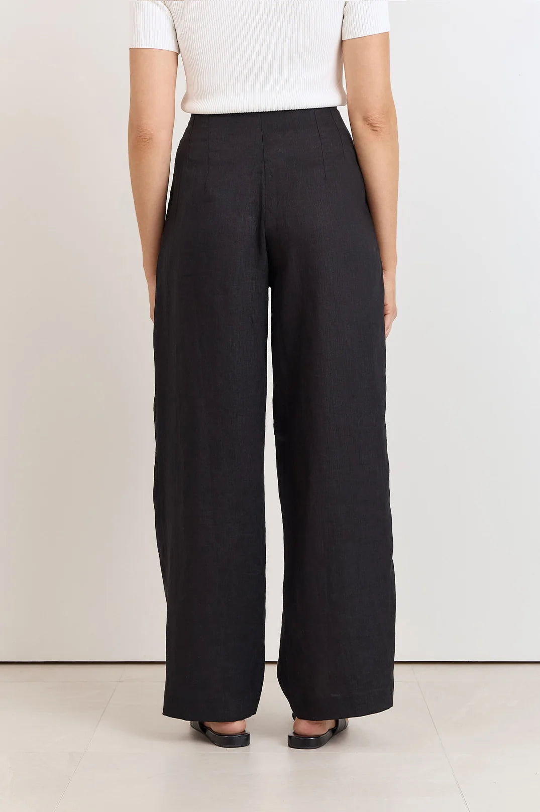 Adorne Ladies Tamsen Linen Pant