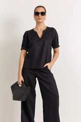 Adorne Ladies Tamsen Linen Pant