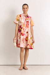 Adorne Ladies Amalie Linen Short Dress