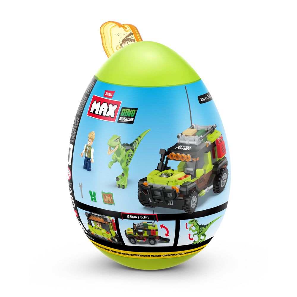 Zuru Max Build Dino Escape Egg Capsule 252 Bricks