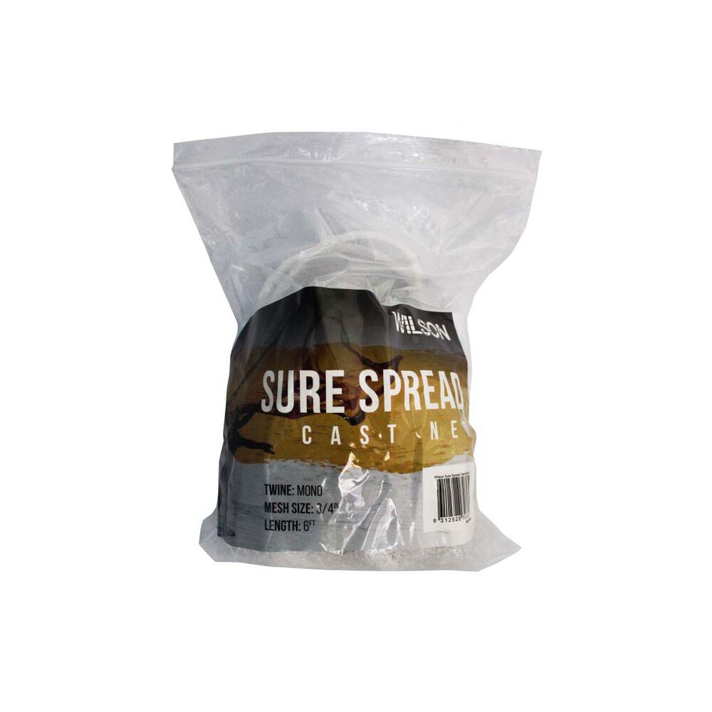 Wilson Sure Spread Cast Net 6ft x 3/4in