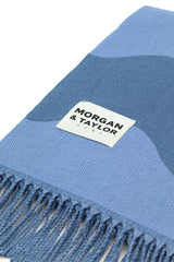 Morgan & Taylor Making Waves Throw Blanket - Navy