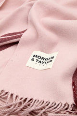 Morgan & Taylor Sawyer Throw Blanket - Pink