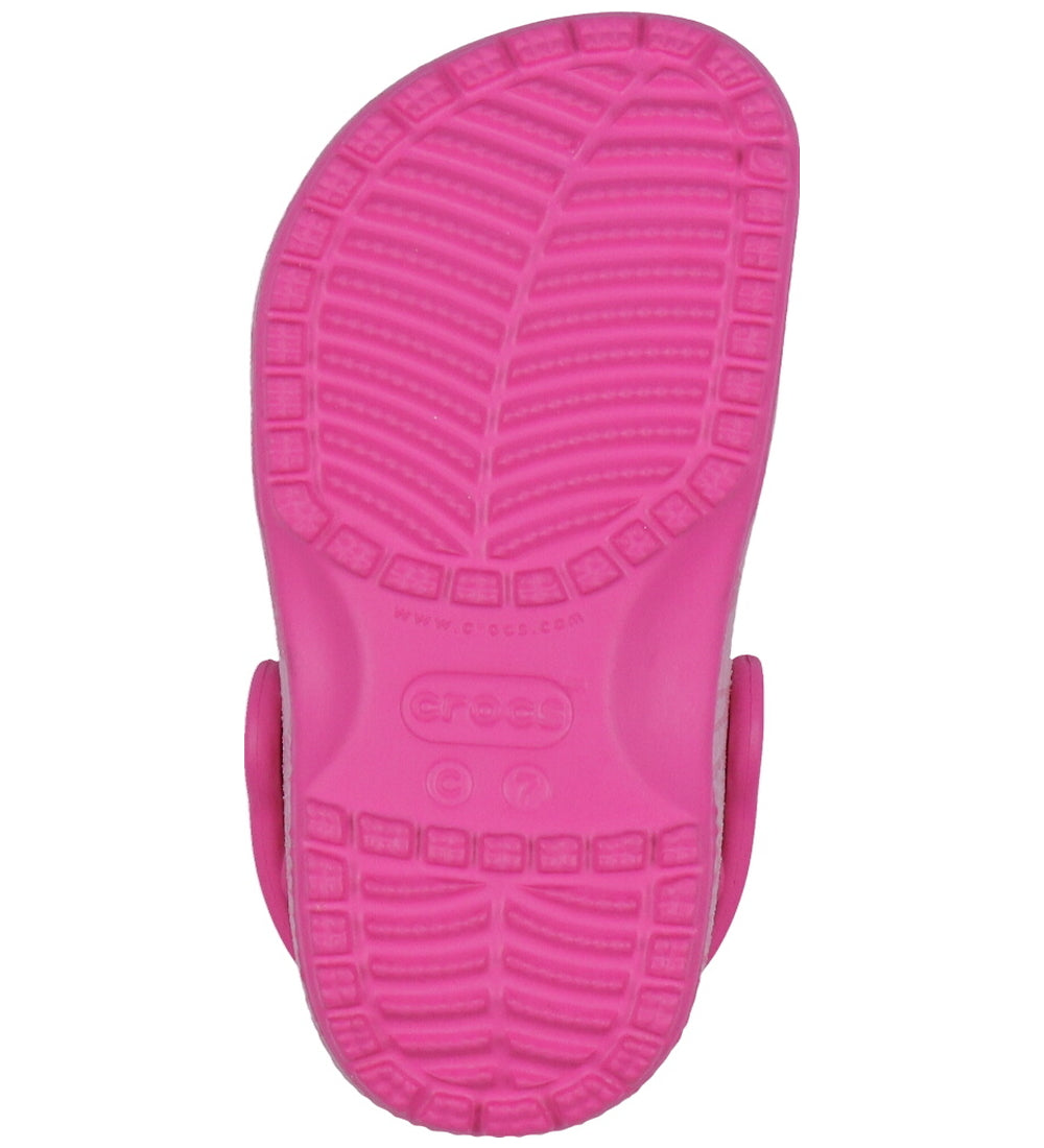 Crocs Classic Mattel Pink Barbie Toddler Clog