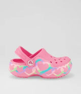 Crocs Heart Lights Clog Toddler Pink Lemonade Eva Sandals